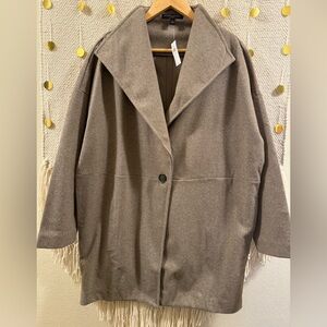 NWT Banana Republic Factory Herringbone Oversized Coat